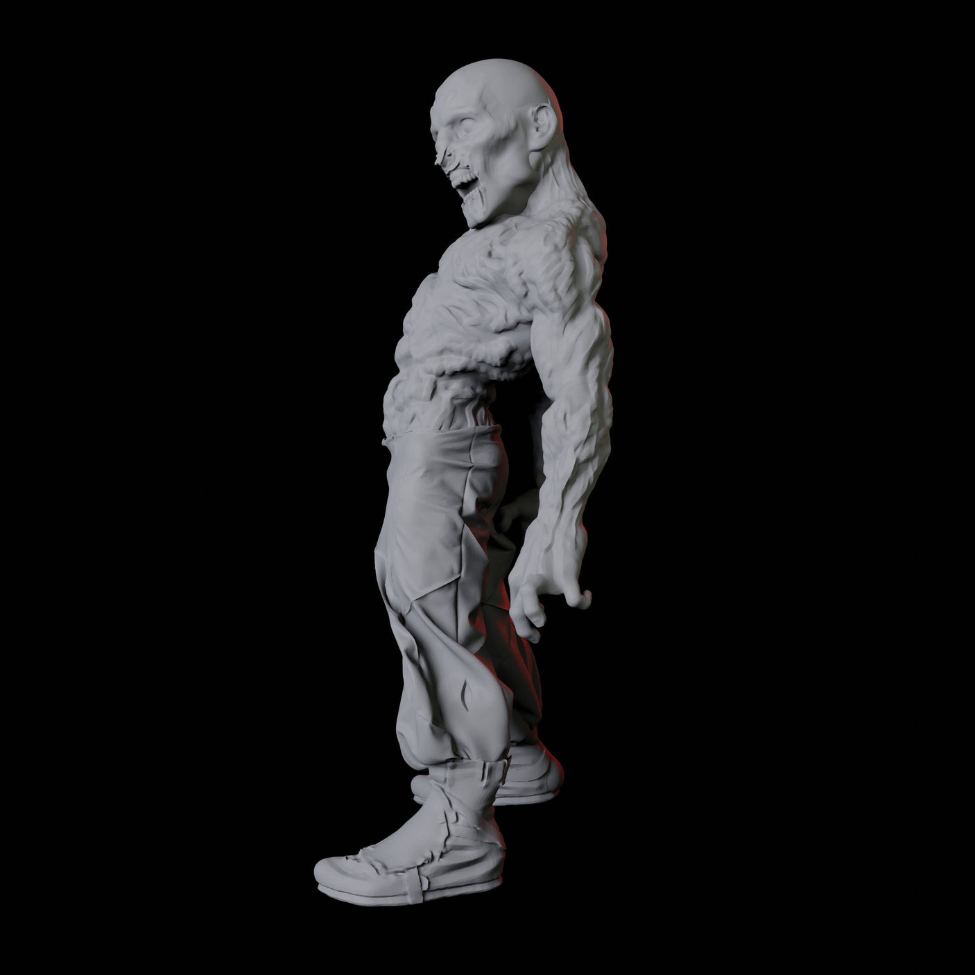 Zombie C Miniature for Dungeons and Dragons, Pathfinder or other TTRPGs