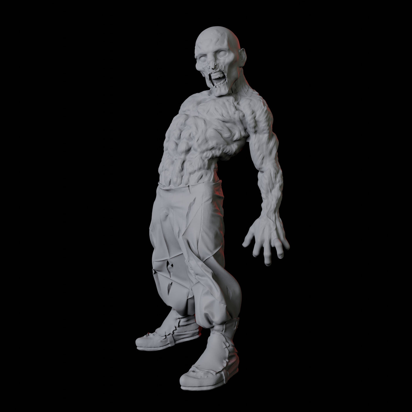 Zombie C Miniature for Dungeons and Dragons, Pathfinder or other TTRPGs