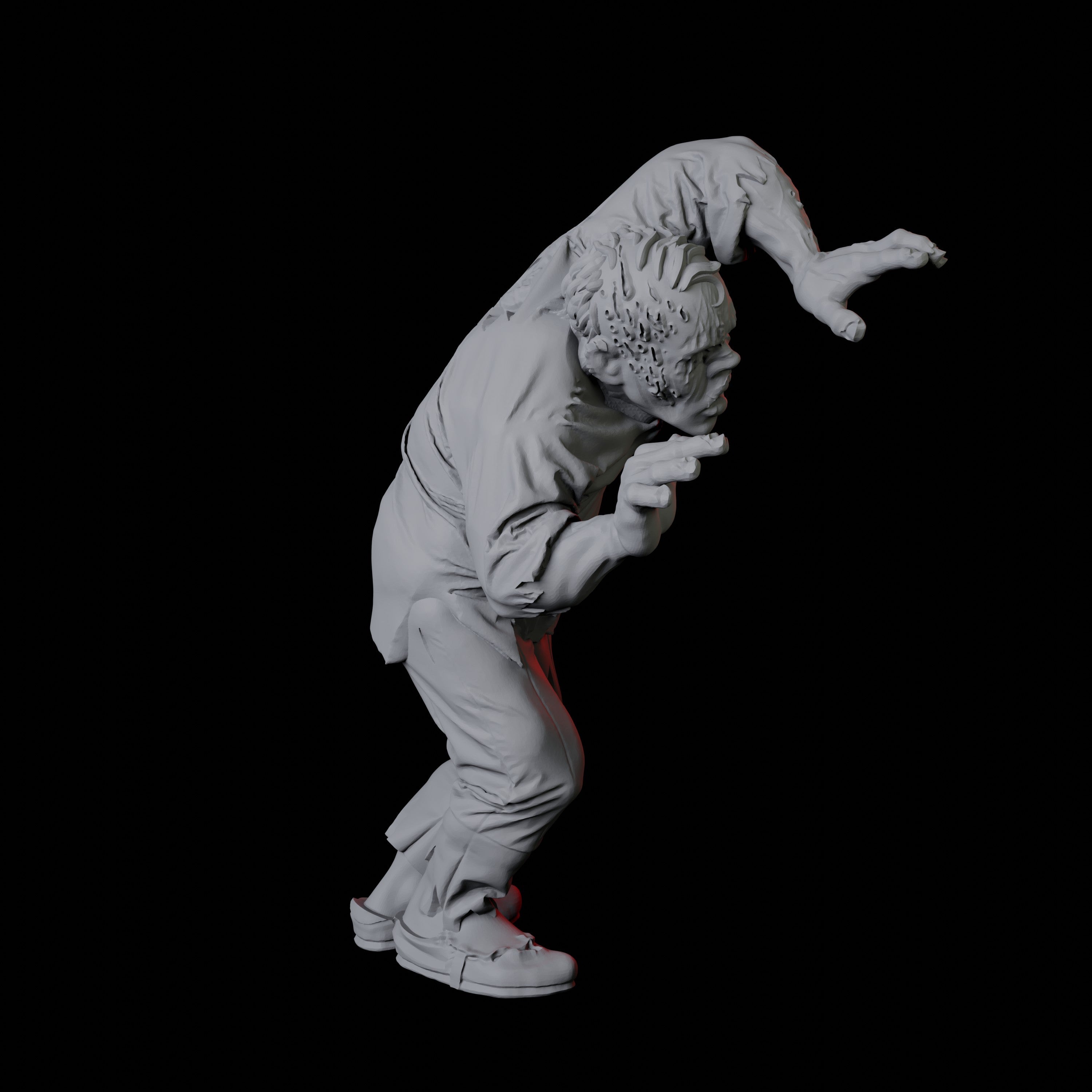 Zombie Miniature D for Dungeons and Dragons - Myth Forged