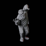 Zombie D Miniature for Dungeons and Dragons, Pathfinder or other TTRPGs