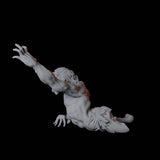 Zombie E Miniature for Dungeons and Dragons, Pathfinder or other TTRPGs