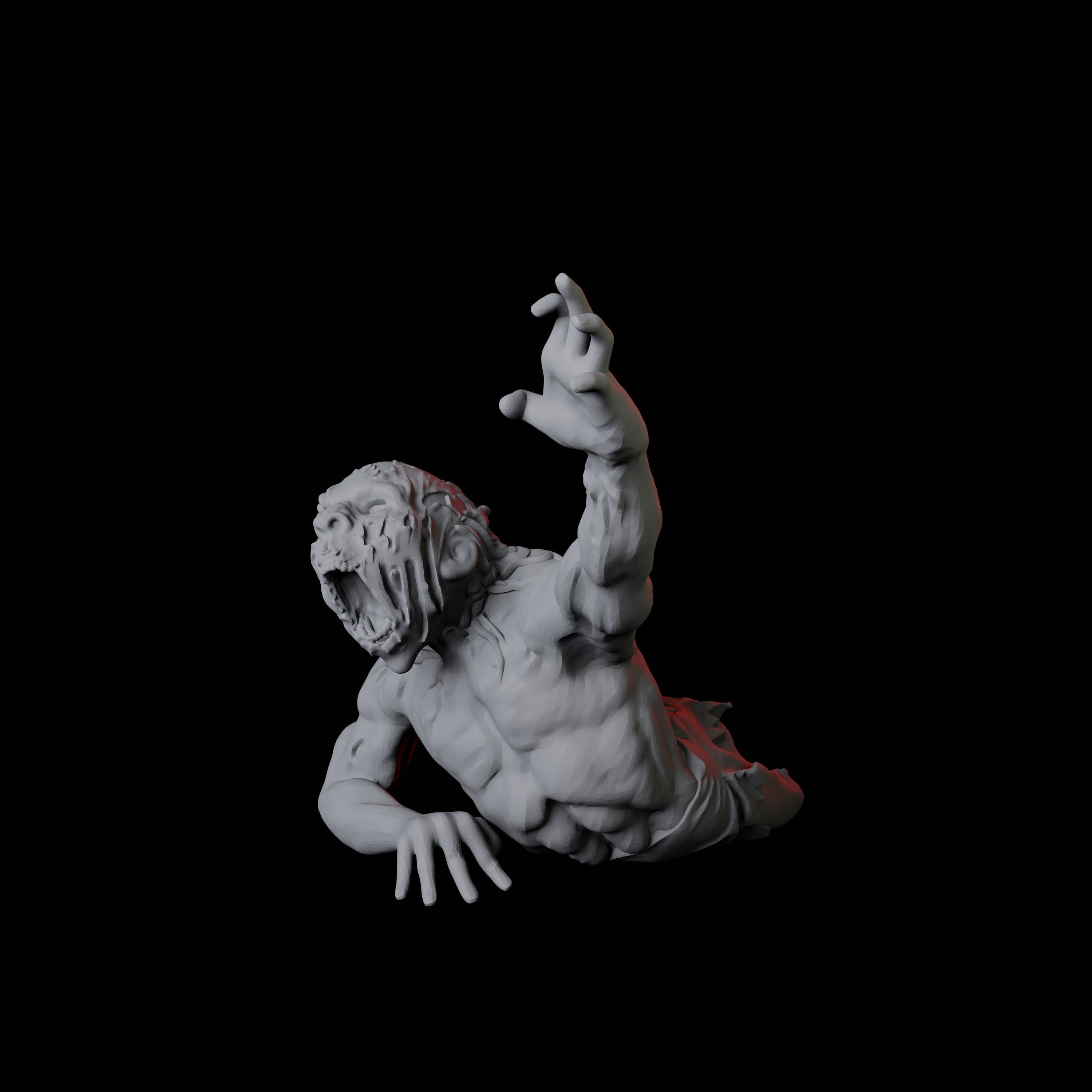 Zombie Miniature E for Dungeons and Dragons - Myth Forged