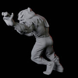 Zombie F Miniature for Dungeons and Dragons, Pathfinder or other TTRPGs
