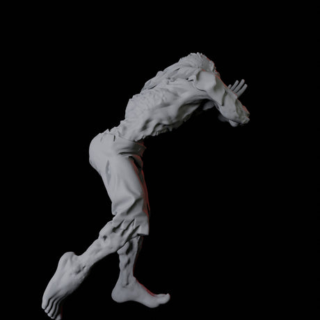 Zombie G Miniature for Dungeons and Dragons, Pathfinder or other TTRPGs