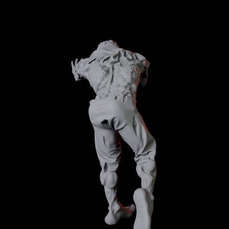 Zombie G Miniature for Dungeons and Dragons, Pathfinder or other TTRPGs