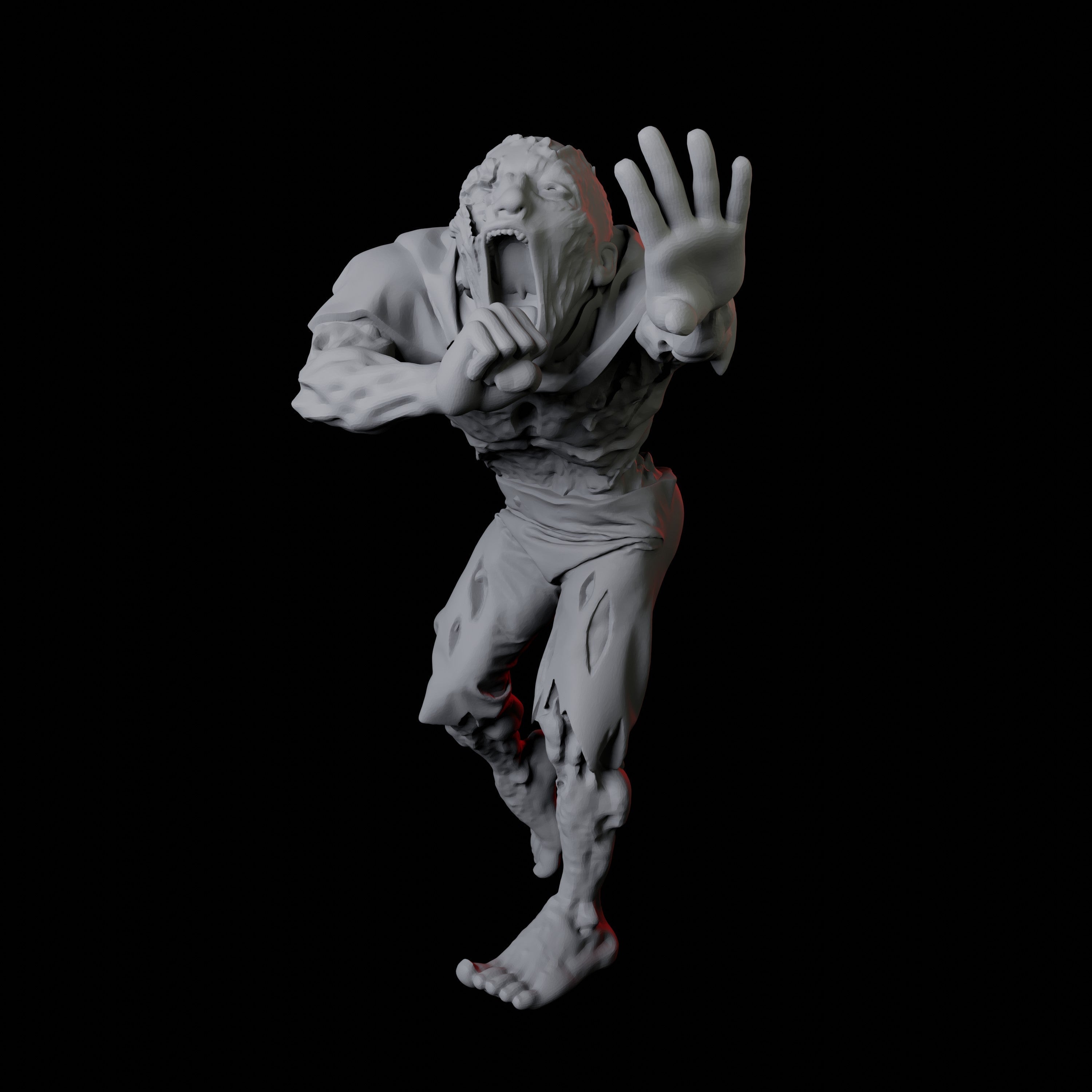 Zombie Miniature G for Dungeons and Dragons - Myth Forged