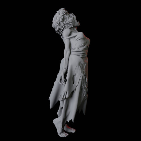 Zombie H Miniature for Dungeons and Dragons, Pathfinder or other TTRPGs