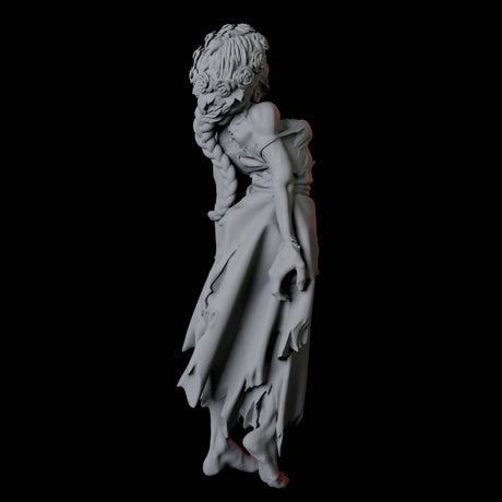 Zombie H Miniature for Dungeons and Dragons, Pathfinder or other TTRPGs