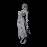 Zombie H Miniature for Dungeons and Dragons, Pathfinder or other TTRPGs