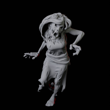 Zombie I Miniature for Dungeons and Dragons, Pathfinder or other TTRPGs