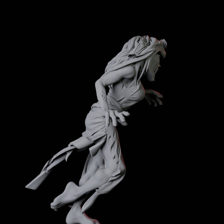 Zombie I Miniature for Dungeons and Dragons, Pathfinder or other TTRPGs