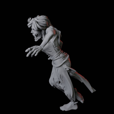 Zombie I Miniature for Dungeons and Dragons, Pathfinder or other TTRPGs