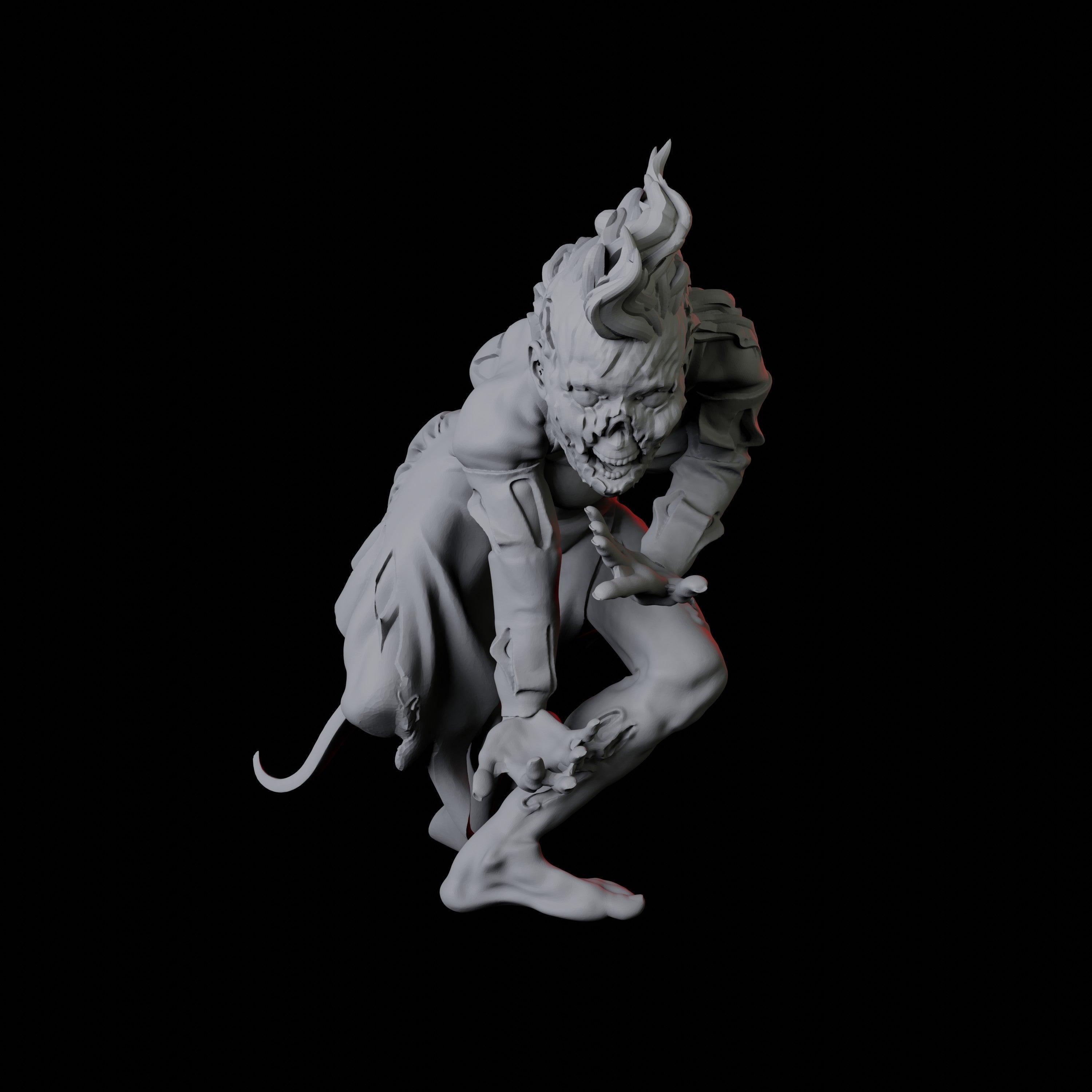 Zombie Miniature J for Dungeons and Dragons - Myth Forged