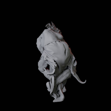 Zombie J Miniature for Dungeons and Dragons, Pathfinder or other TTRPGs