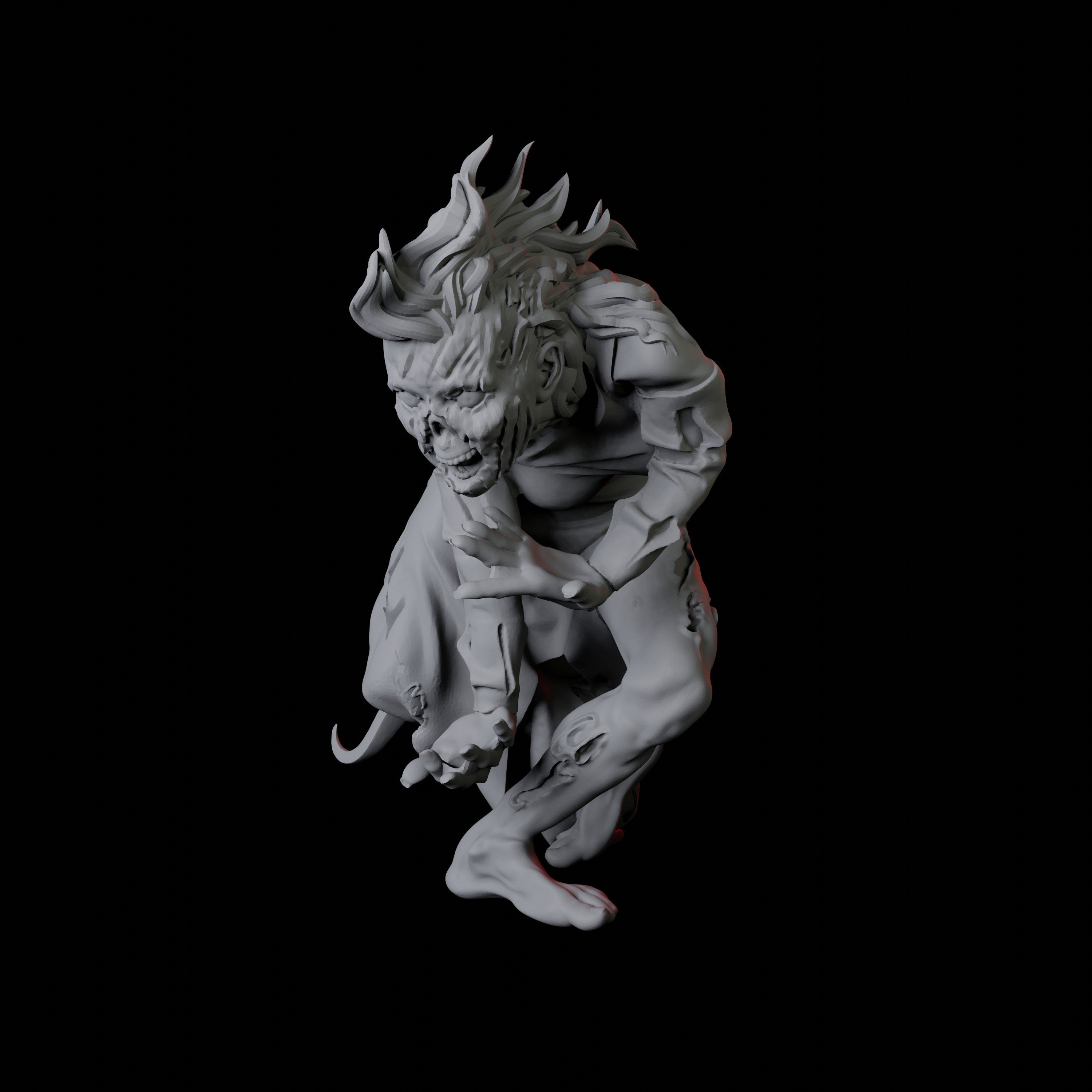 Zombie Miniature J for Dungeons and Dragons - Myth Forged