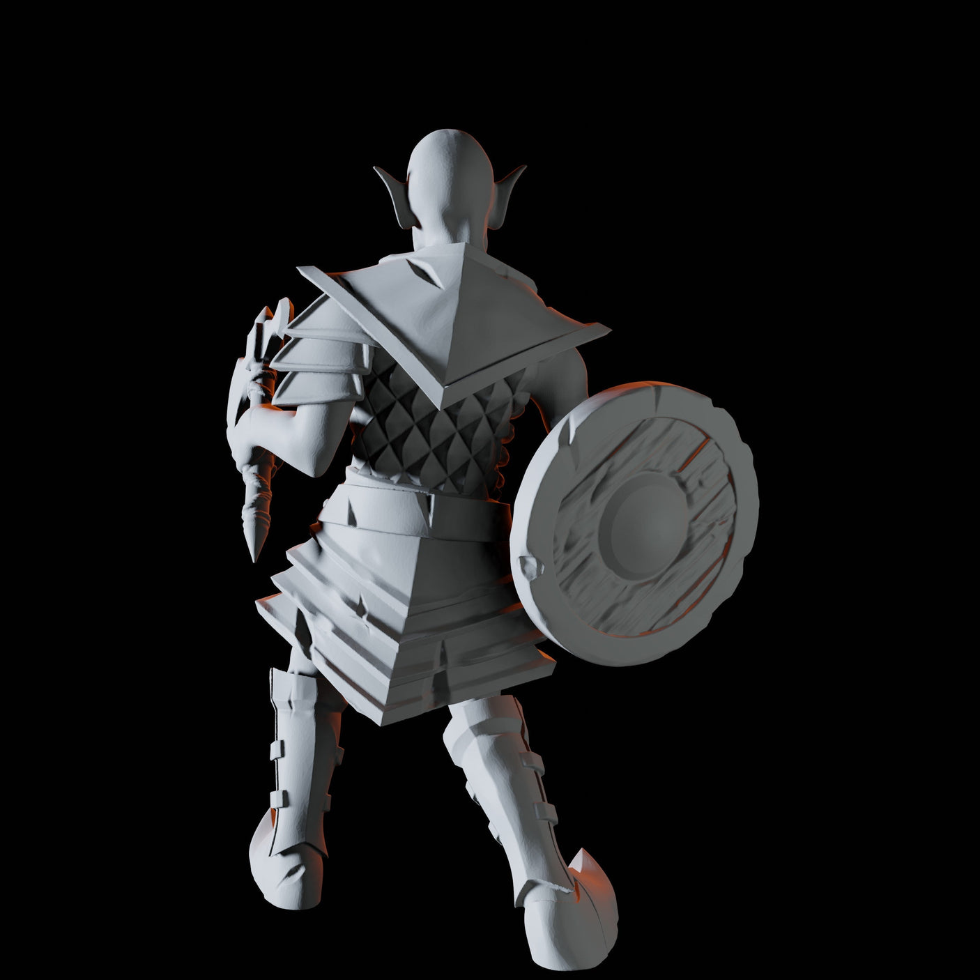 Zombie Miniature for Dungeons and Dragons, Pathfinder or other TTRPGs