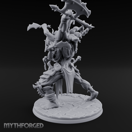 Arms Flailing Wildly Undead Atropal Scion Miniature for Dungeons and Dragons, Pathfinder or other TTRPGs
