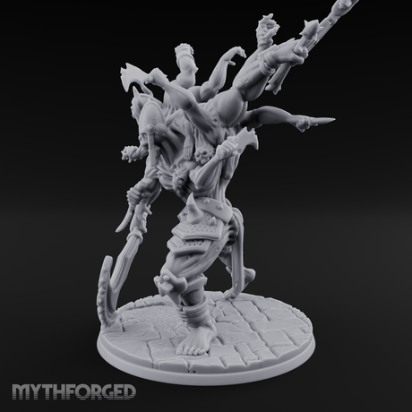Arms Flailing Wildly Undead Atropal Scion Miniature for Dungeons and Dragons, Pathfinder or other TTRPGs