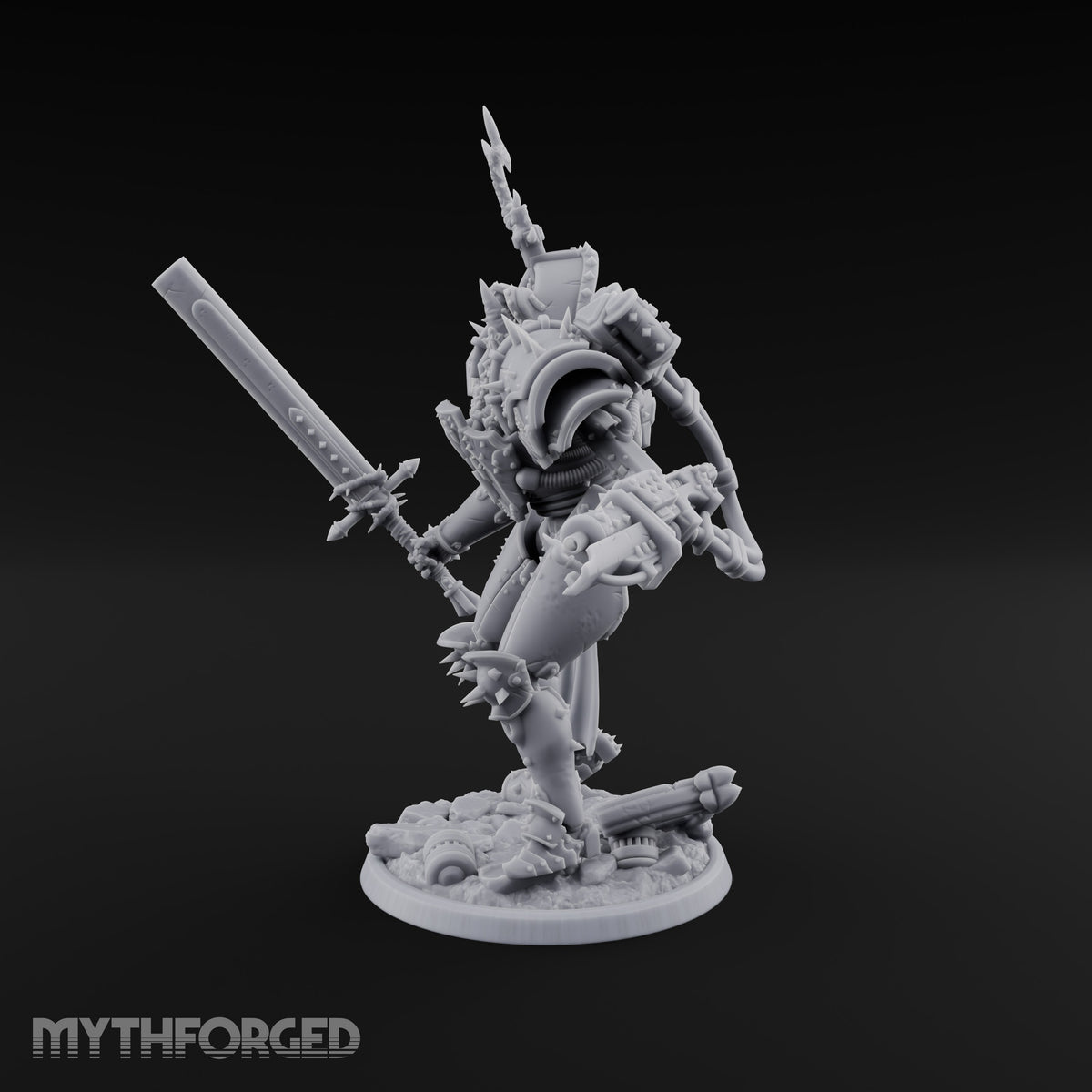 Confession Hours Are Over Warforged Spiked Champion A — FX