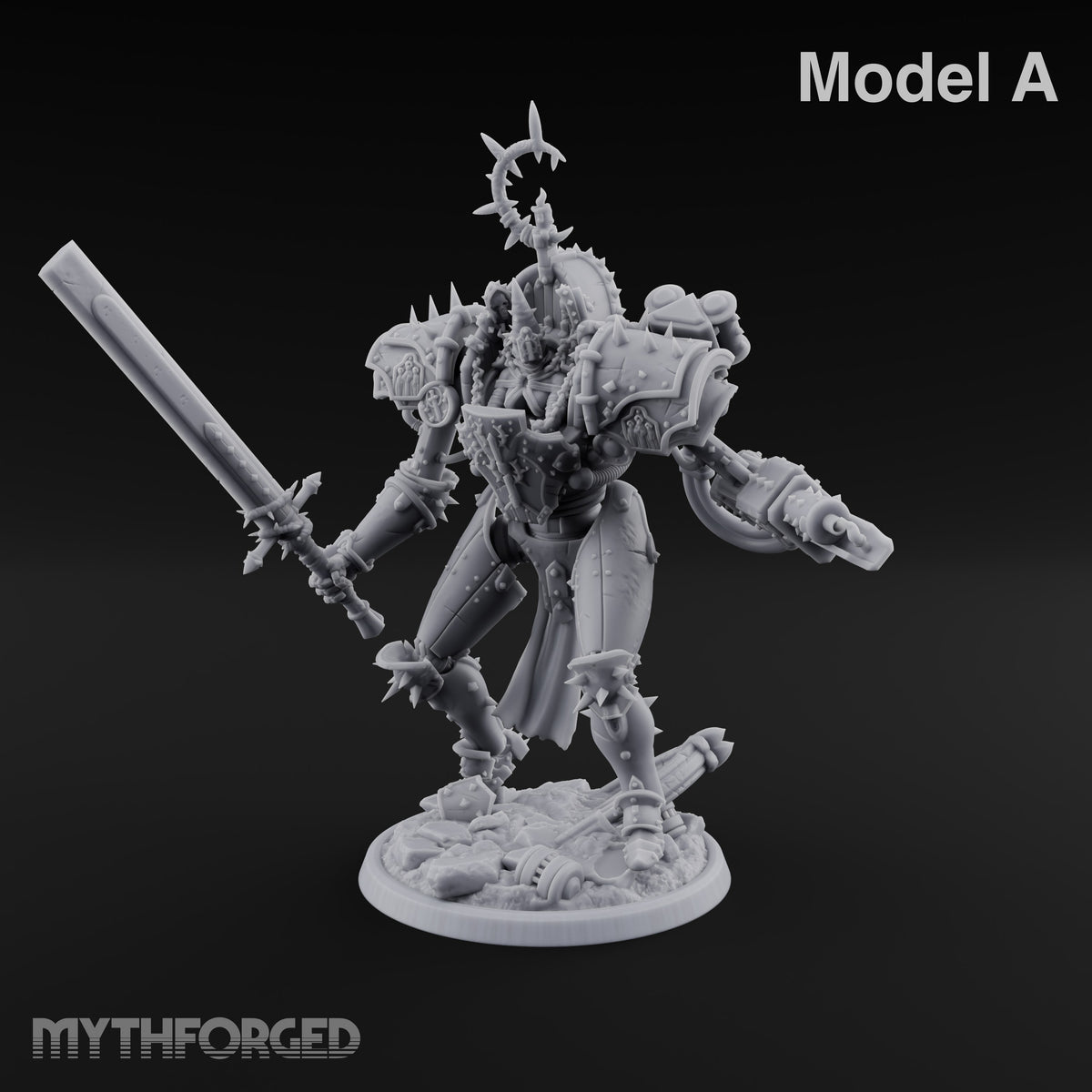 Confession Hours Are Over Warforged Spiked Champion A — FX