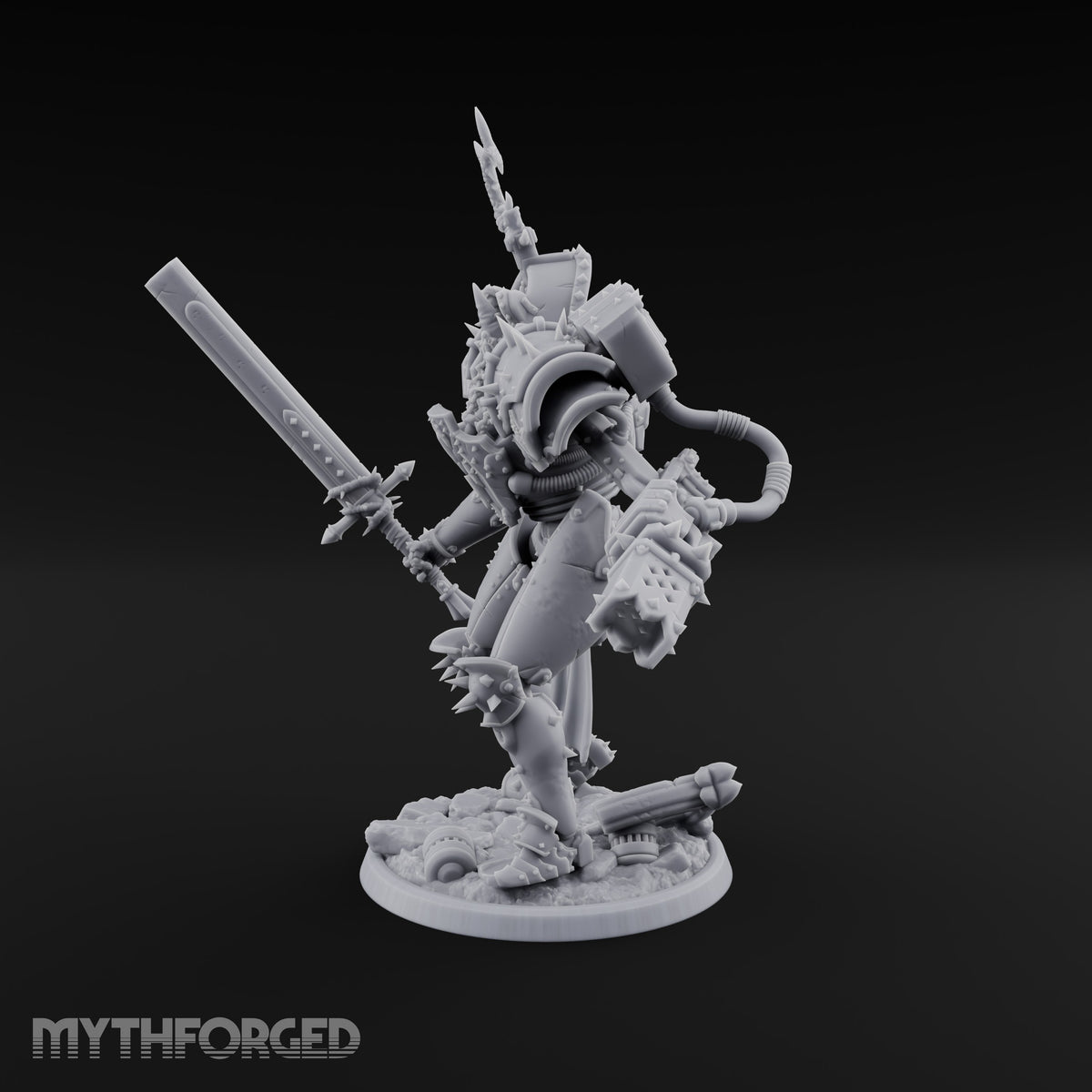 Confession Hours Are Over Warforged Spiked Champion A — No FX