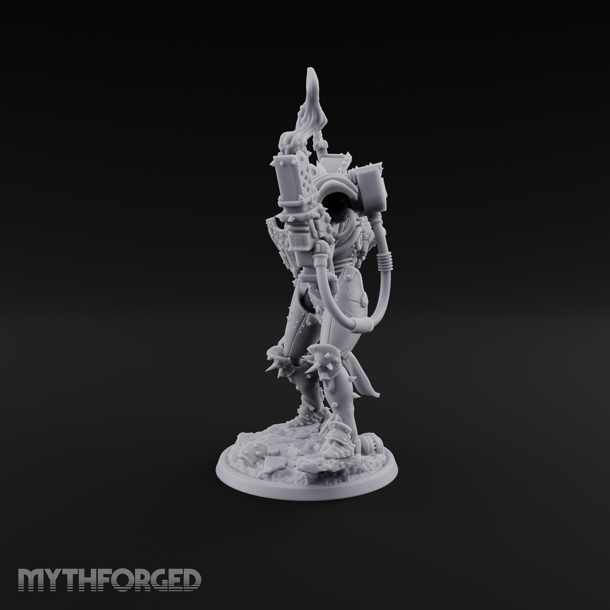 Confession Hours Are Over Warforged Spiked Champion C
