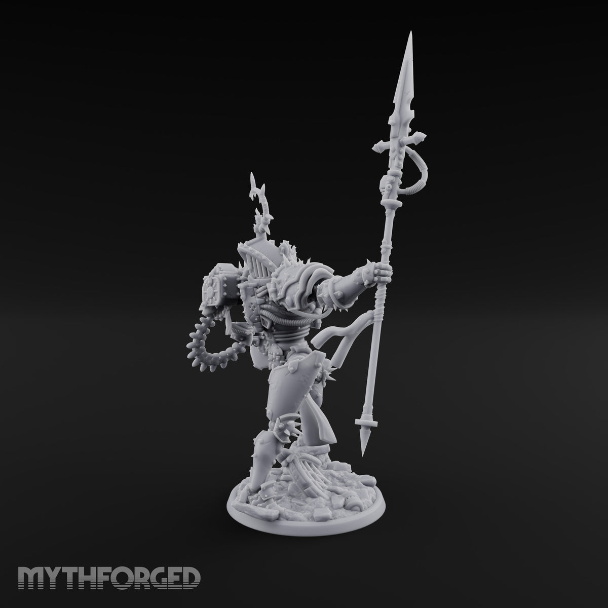 Confession Hours Are Over Warforged Spiked Champion D