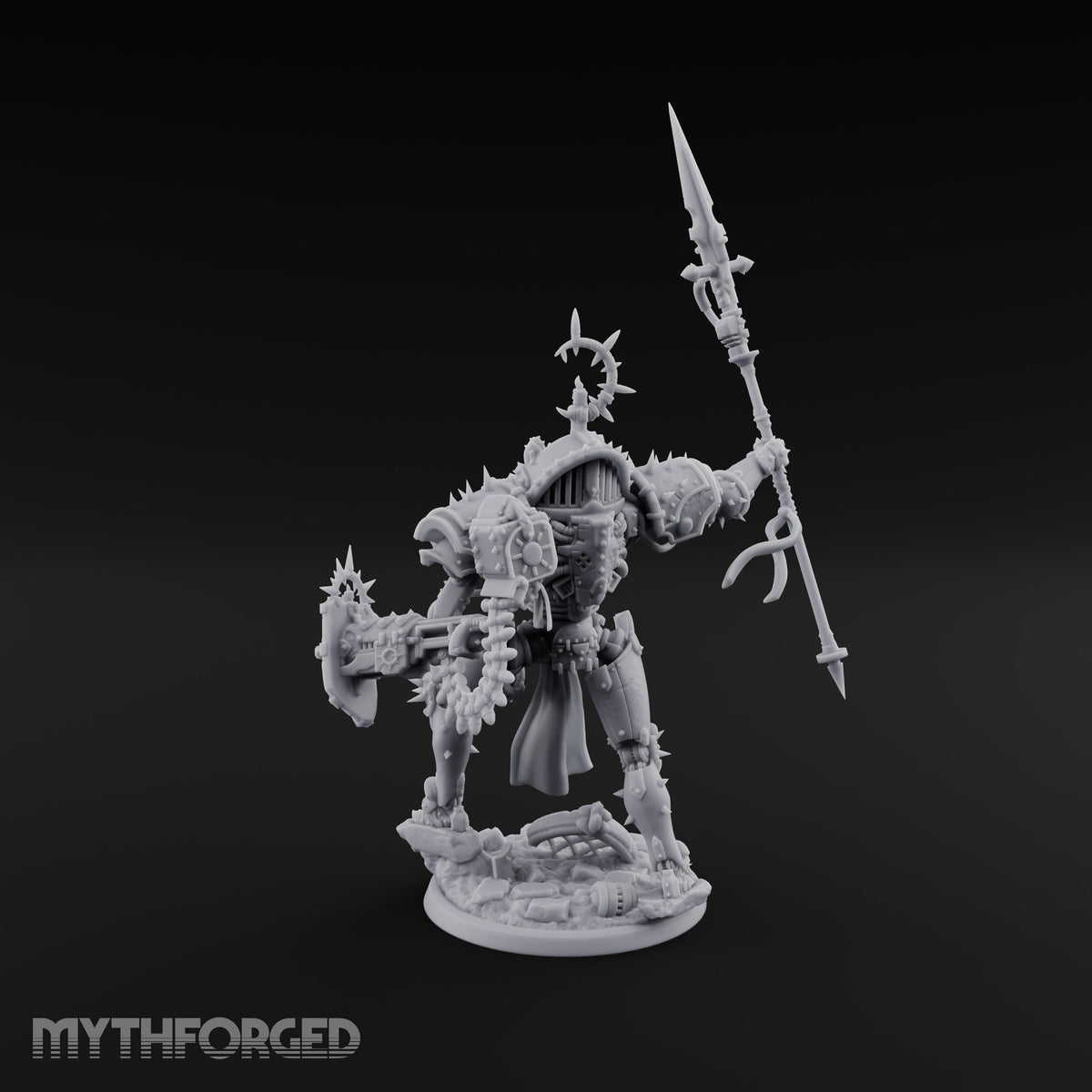 Confession Hours Are Over Warforged Spiked Champion D