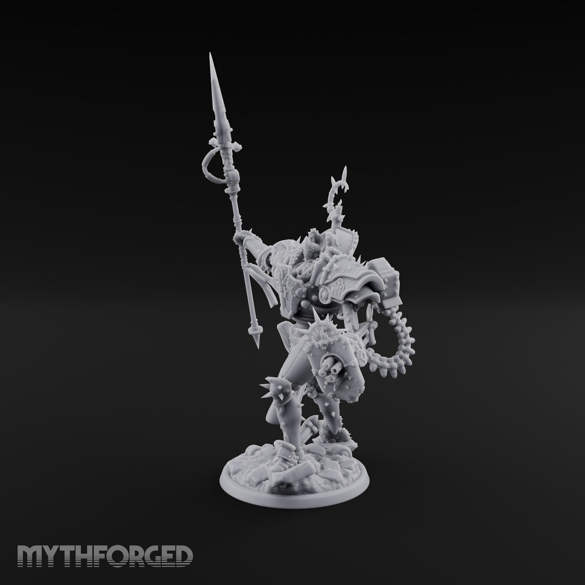 Confession Hours Are Over Warforged Spiked Champion D