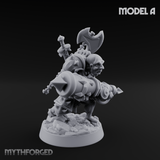 Disfigured Human Carriers A Miniature for Dungeons and Dragons, Pathfinder or other TTRPGs