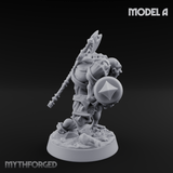 Disfigured Human Carriers A Miniature for Dungeons and Dragons, Pathfinder or other TTRPGs