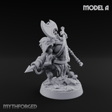 Disfigured Human Carriers A Miniature for Dungeons and Dragons, Pathfinder or other TTRPGs
