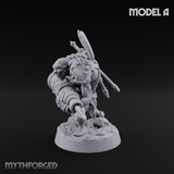 Disfigured Human Carriers A Miniature for Dungeons and Dragons, Pathfinder or other TTRPGs