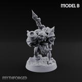 Disfigured Human Carriers Miniature for Dungeons and Dragons, Pathfinder or other TTRPGs