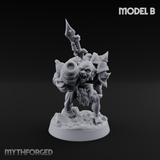 Disfigured Human Carriers Miniature for Dungeons and Dragons, Pathfinder or other TTRPGs