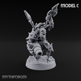 Disfigured Human Carriers Miniature for Dungeons and Dragons, Pathfinder or other TTRPGs