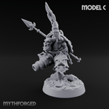Disfigured Human Carriers C Miniature for Dungeons and Dragons, Pathfinder or other TTRPGs