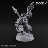 Disfigured Human Carriers C Miniature for Dungeons and Dragons, Pathfinder or other TTRPGs