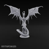 Halo Effect Spirit Dragon on Ruined Tower