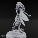 Hair Flowing Confident Elf Rogue Miniature for Dungeons and Dragons, Pathfinder or other TTRPGs