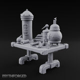 Boiler Room on a Tabletop Alchemist Workbench Desk