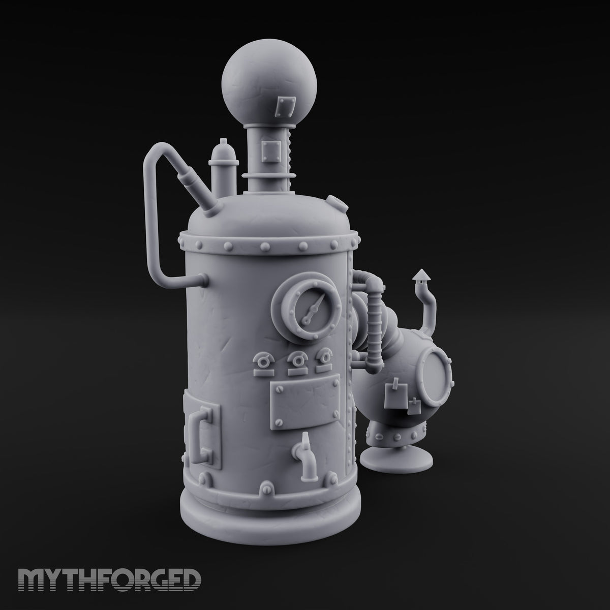 Pipe Dreams Under Pressure Steampunk Alchemist Pressure Tank