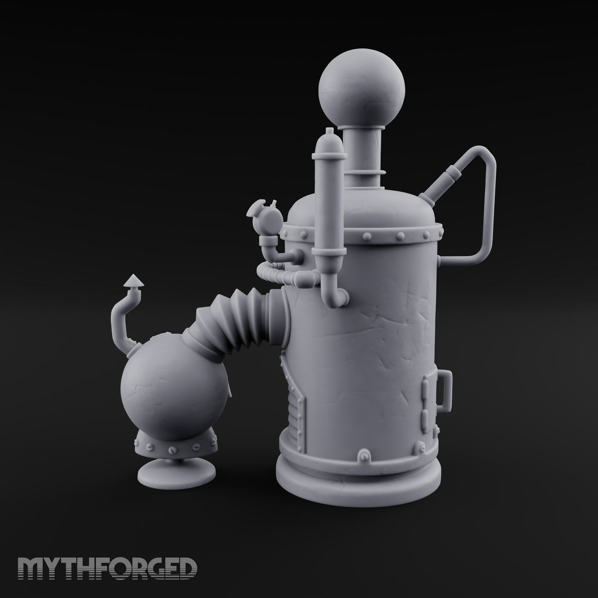 Pipe Dreams Under Pressure Steampunk Alchemist Pressure Tank