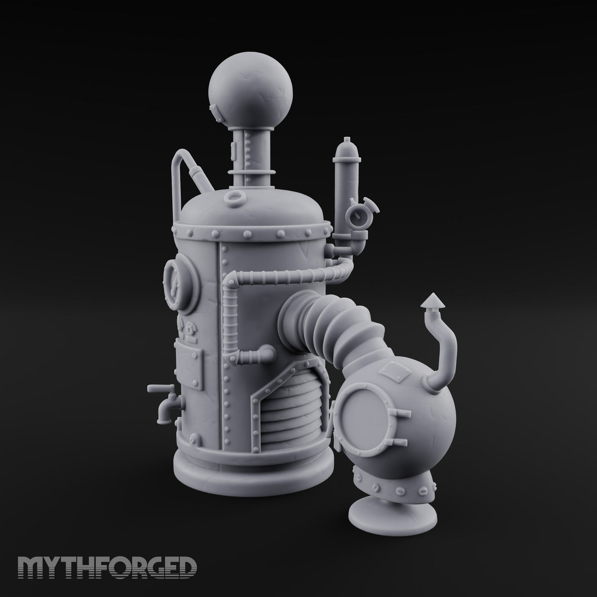 Pipe Dreams Under Pressure Steampunk Alchemist Pressure Tank