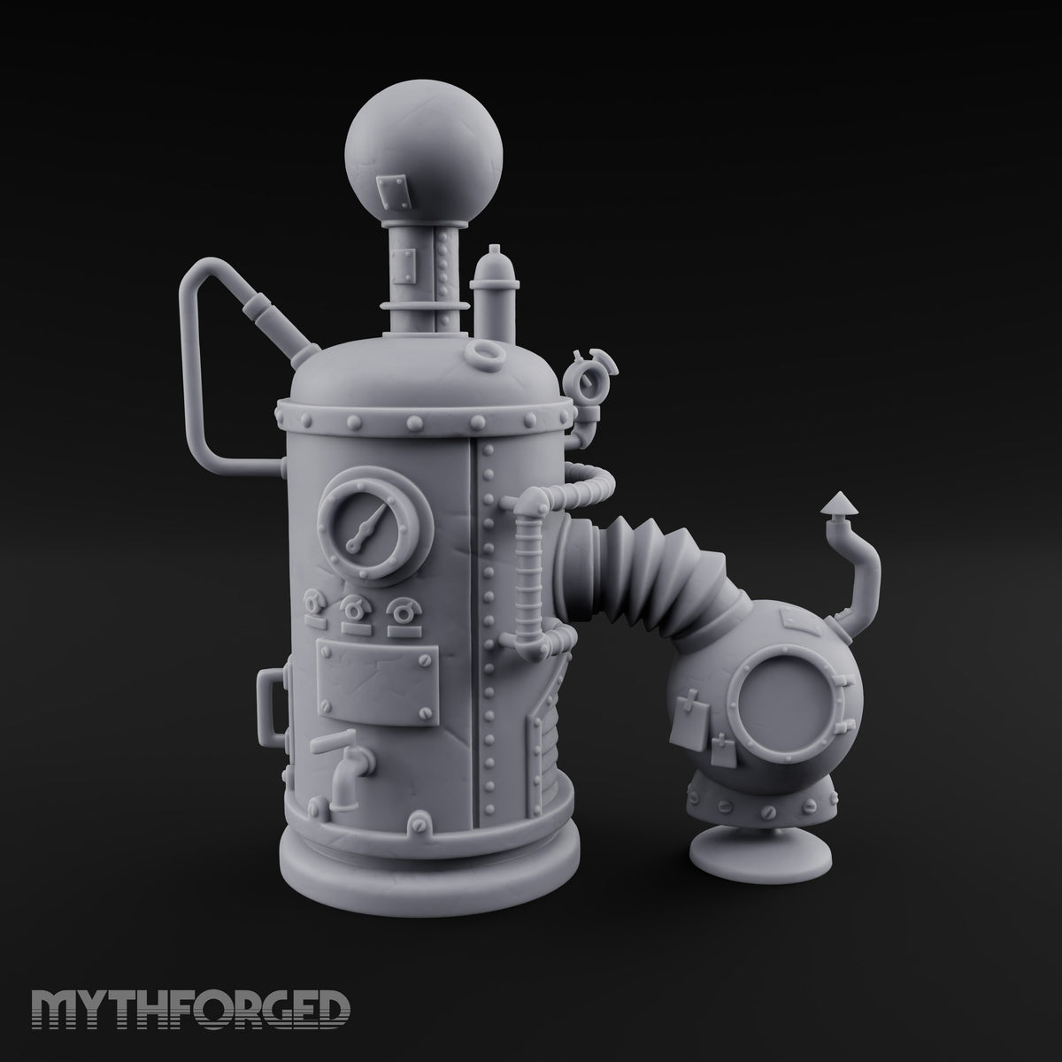 Pipe Dreams Under Pressure Steampunk Alchemist Pressure Tank