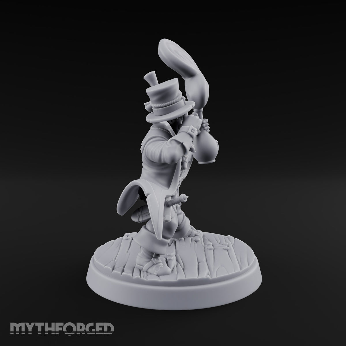 Stand Back, Fumes Rising Gnome Alchemist