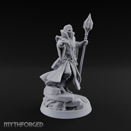 Reaching Through the Veil Human Wizard