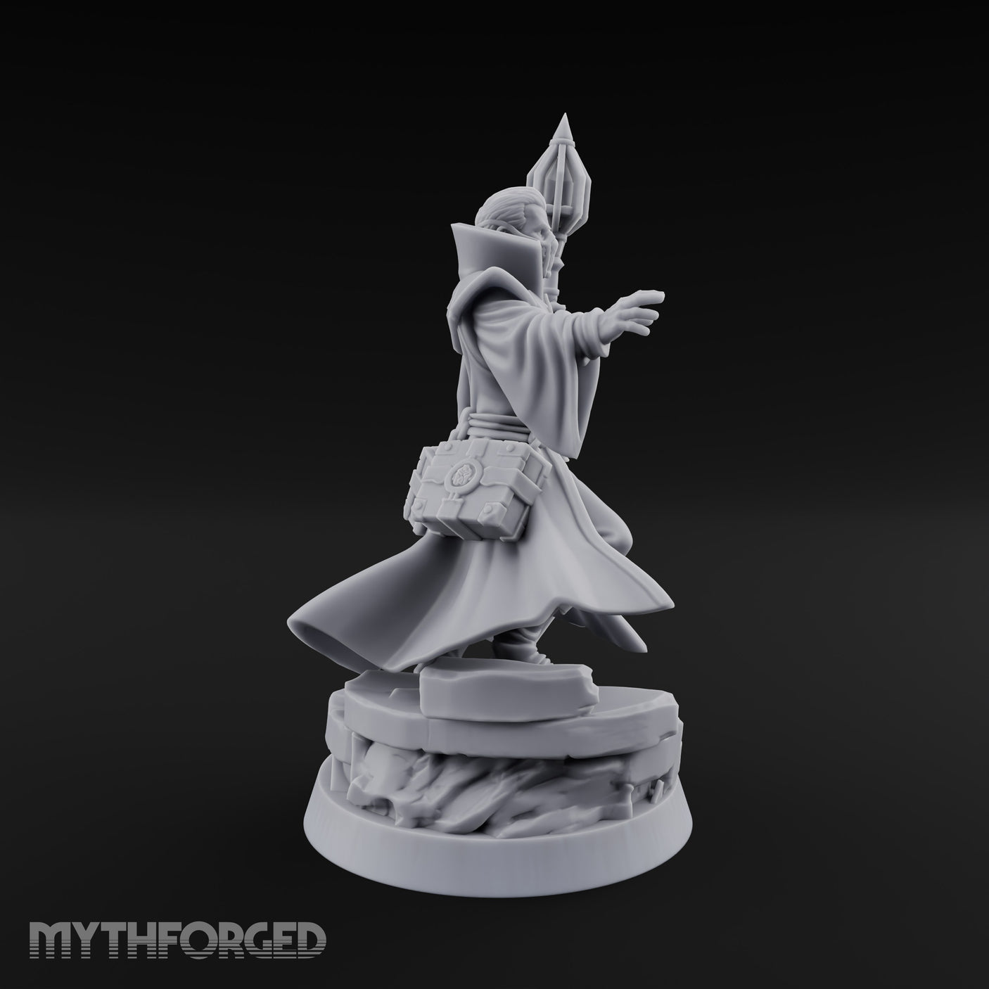 Reaching Through the Veil Human Wizard