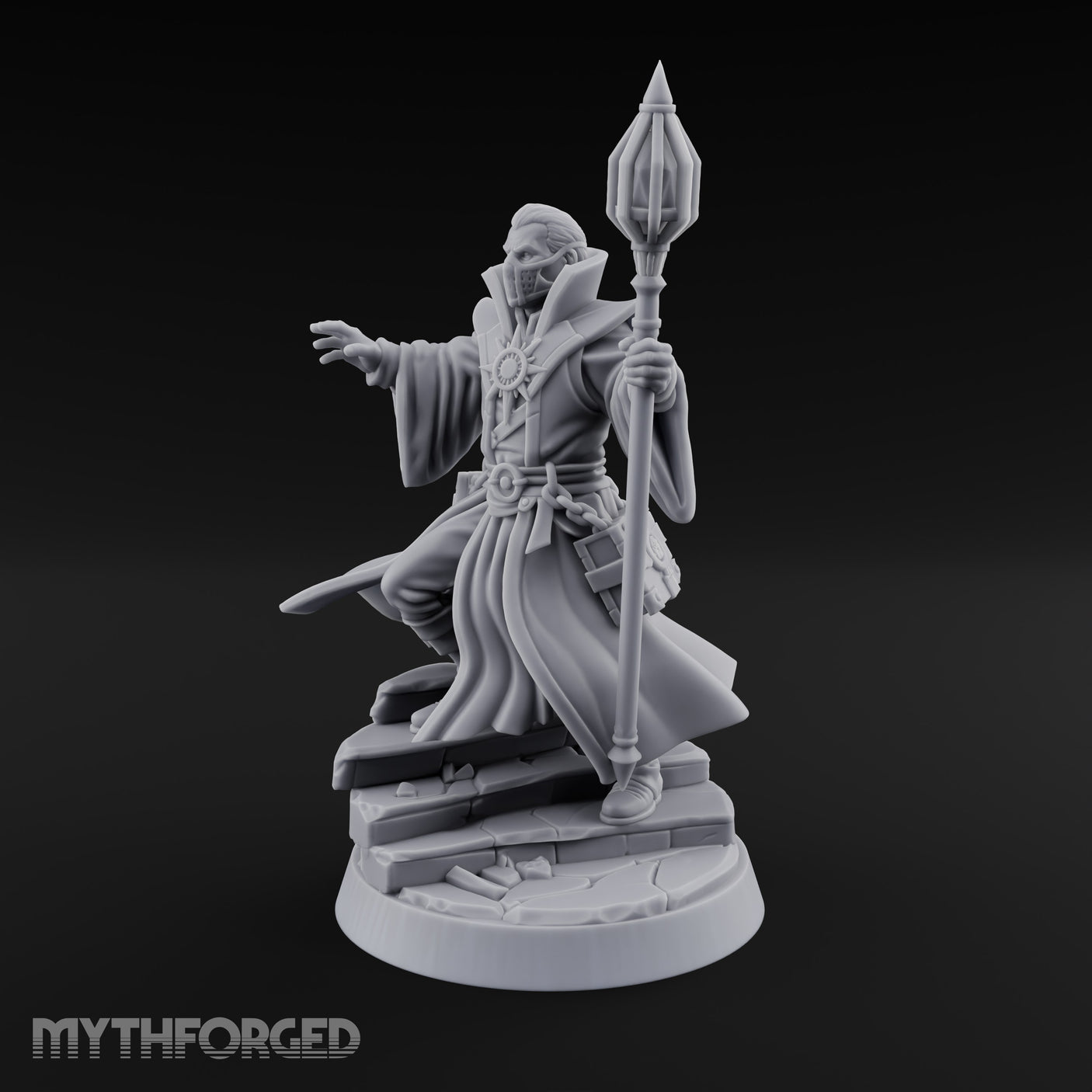 Reaching Through the Veil Human Wizard
