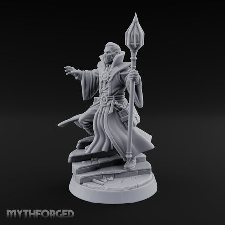 Reaching Through the Veil Human Wizard